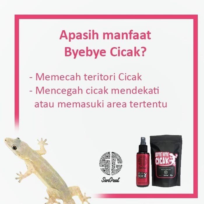 BBCicak GEL dan SPRAY - Paket Pengusir Cicak Gel dan Spray