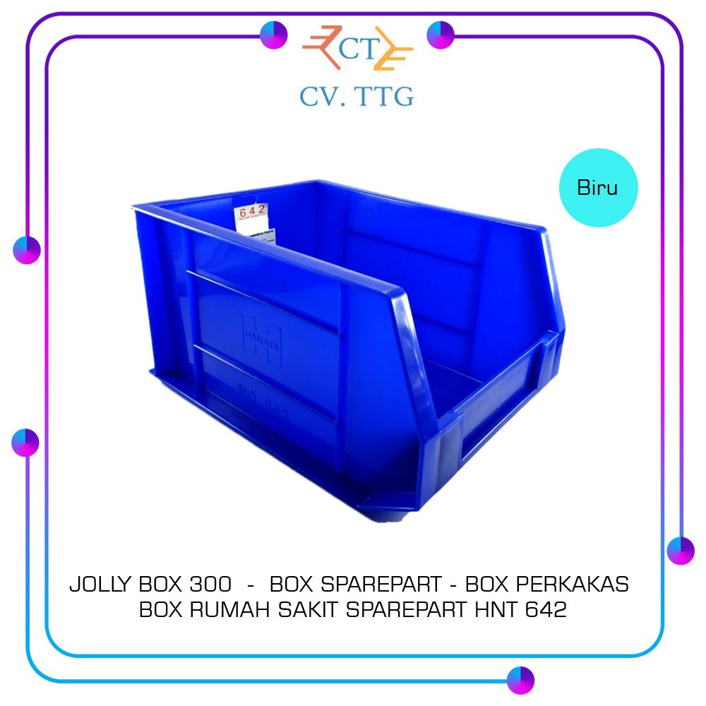 JOLLY BOX 300 BOX SPAREPART - BOX PERKAKAS BOX RUMAH SAKIT SPAREPART HNT 642
