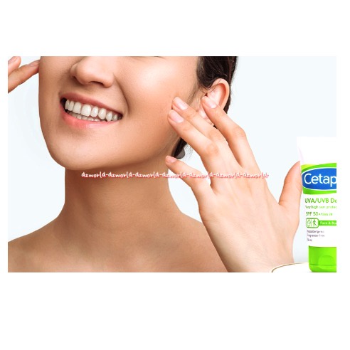 Cetaphil UVB Defense Spf 50 Face Body Hypoallergenic 50ml Mudah Diserap Cetapil Spf50 Hipo allergenic