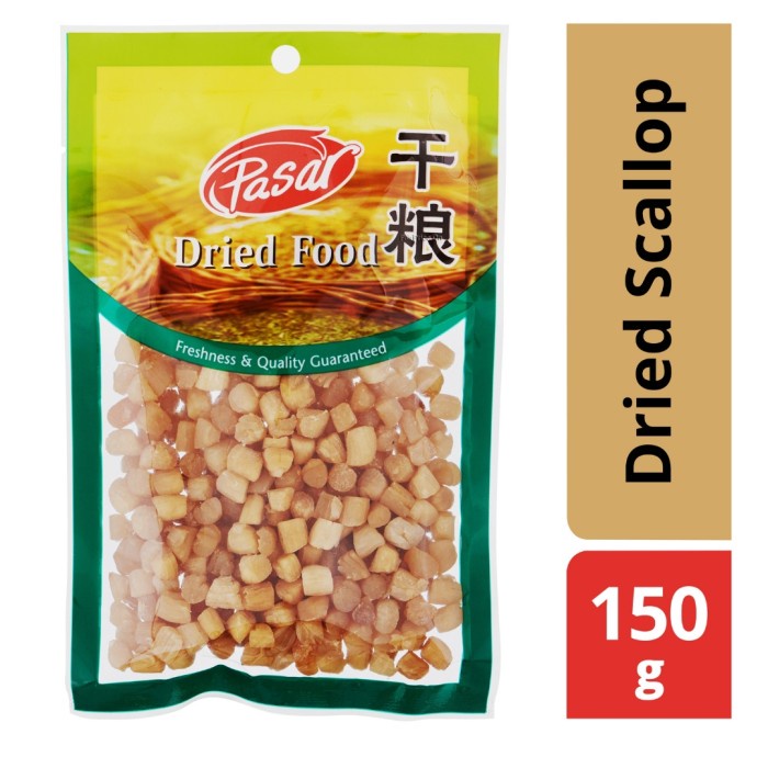 

Pasar Dried Scallop - Scallop Kering 150g