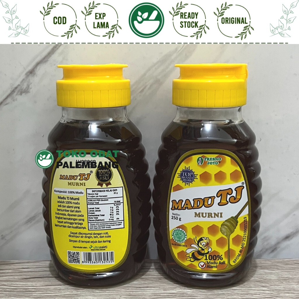 

MADU TJ MURNI 250GR TRESNO JOYO PURE HONEY MADU TRESNO JOYO 250GR