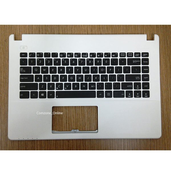 Palmrest Keyboard With Case Asus X450 White palresas31