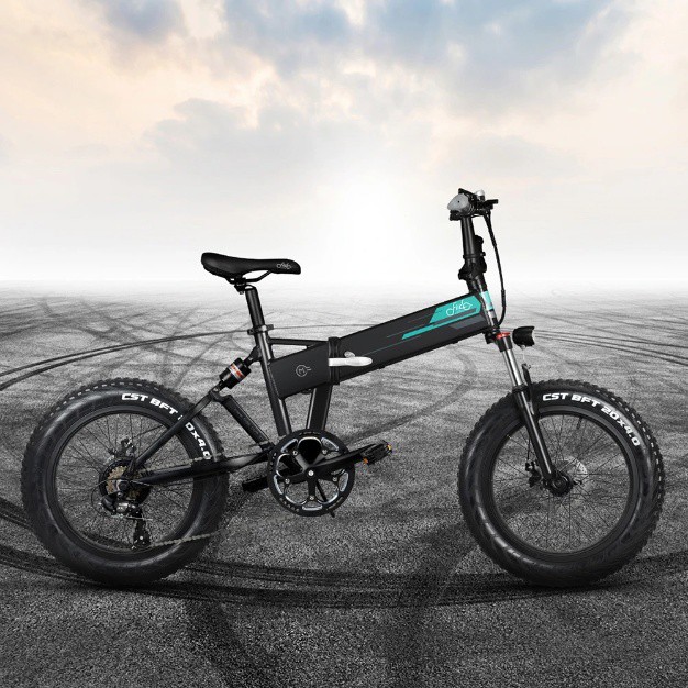 Fiido M1 Folding Electric Bike 20Inch Fat Tires 250W Motor Sepeda Listrik