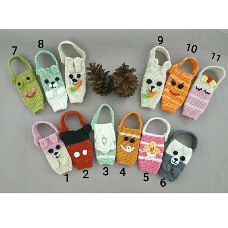Hand Sanitizer Holder - Gantungan Hand Sanitizer Rajut - Hand Sanitizer Holder