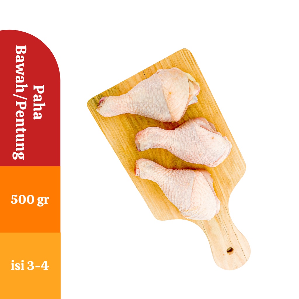 

Paha Bawah Ayam / Paha Pentung 500 Gr