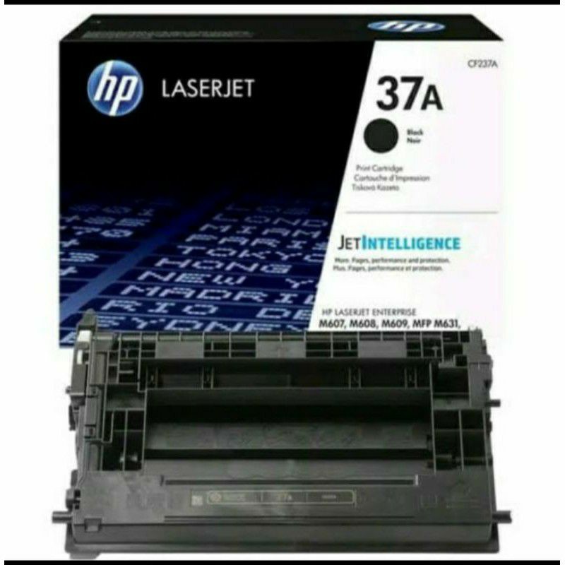 TONER LASERJET HP 37A BLACK ORIGINAL