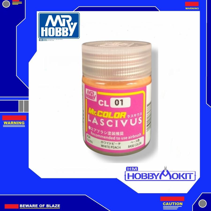 CL01 Mr.COLOR LASCIVUS WHITE PEACH - MR HOBBY GSI CREOS