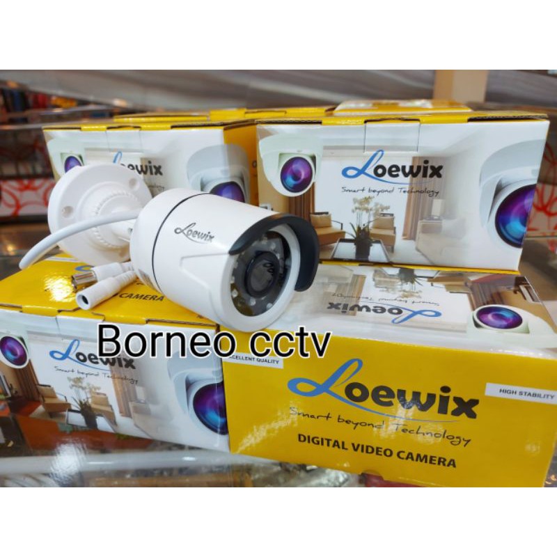 Loewix paket kamera cctv 8ch 2mp 1080p full hd cctv loewix