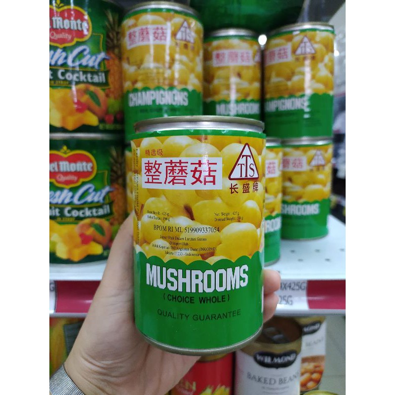 Jual Jamur Kaleng Mushrooms 425g Shopee Indonesia