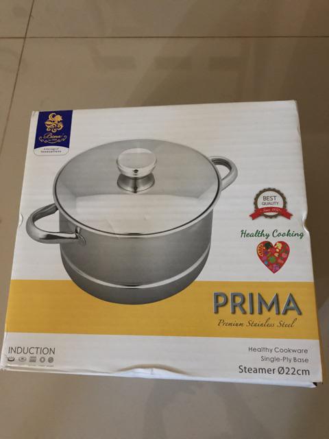 Bima Panci Kukusan 22 Cm Langseng / Steamer With Cover