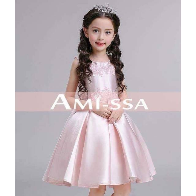AMISSA - DRESS PINK PASTEL