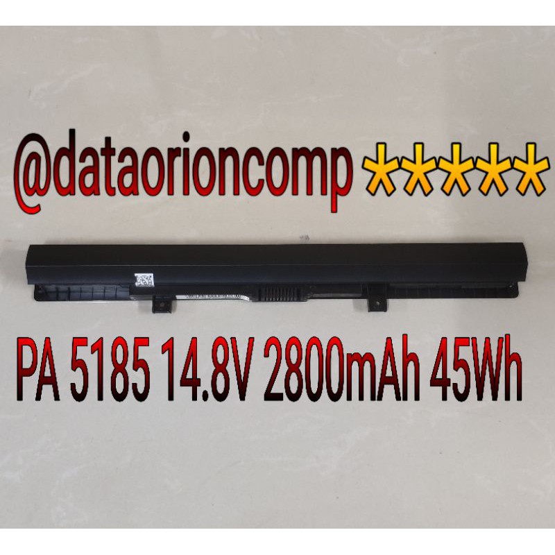 Baterai Battery Toshiba Satellite C50 C50B C50D C55 C55D L55 L50B L55D PA5185