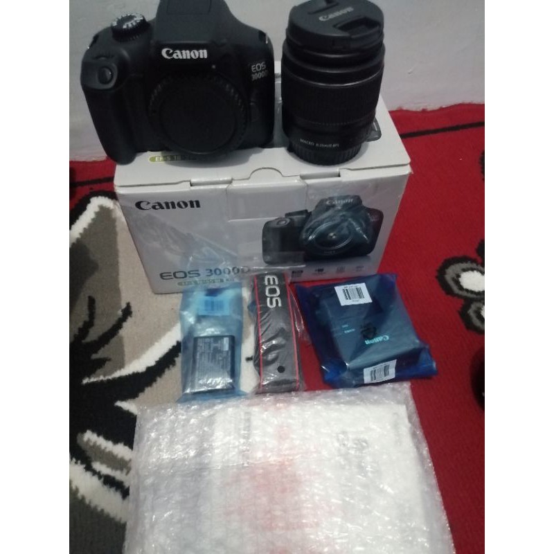 camera canon eos 3000d wifi baru bukak dosbuk-3