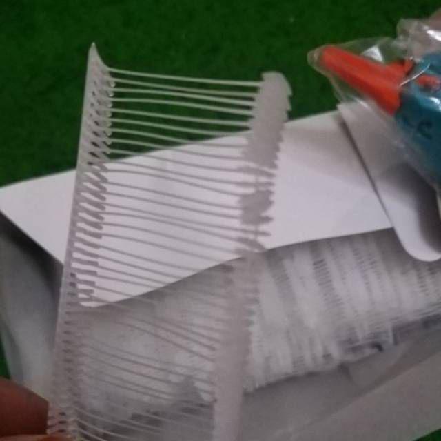 [500 Pcs] Tali Hangtag Benang Putih Ekslussif