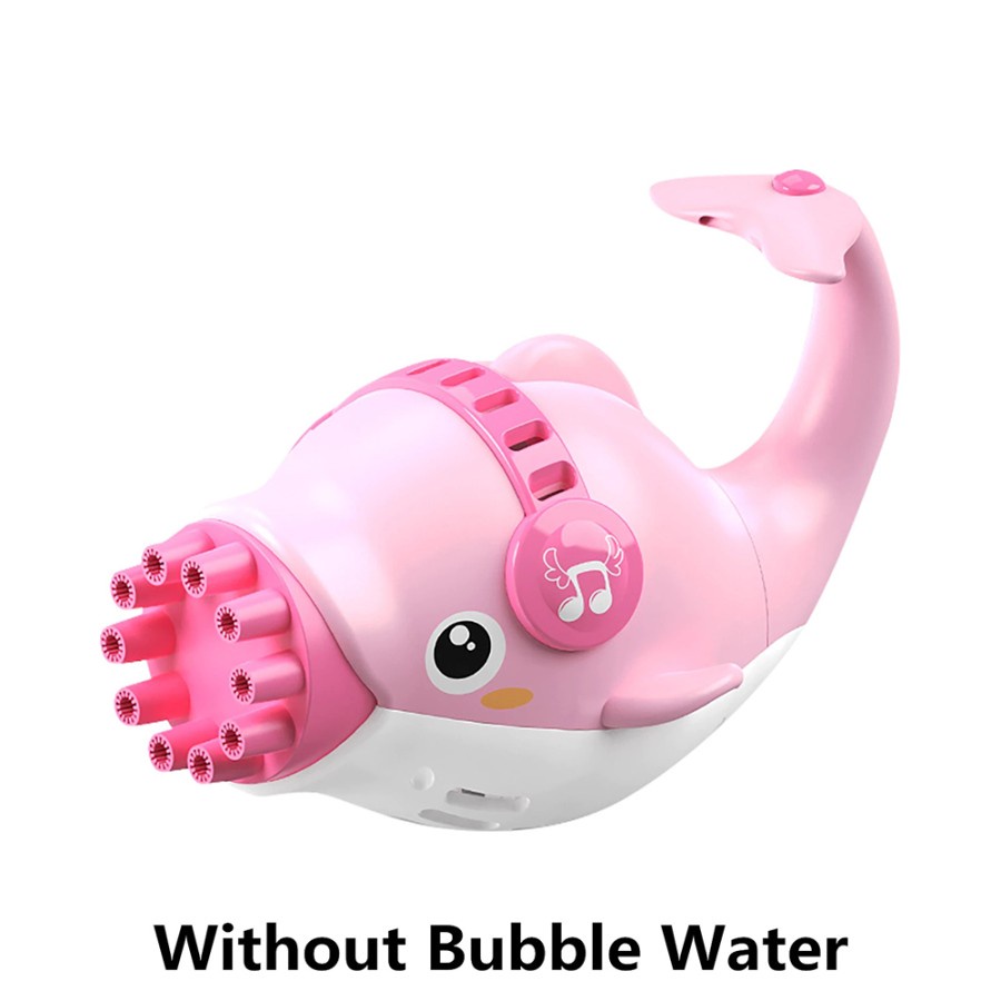 Mainan Gelembung Sabun Automatic Bubble Water Dolphin 10 Holes - RC102