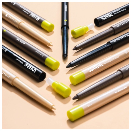 SOMETHINC SCANDAL Waterproof Retractable Eyeliner - Eyeliner Pensil