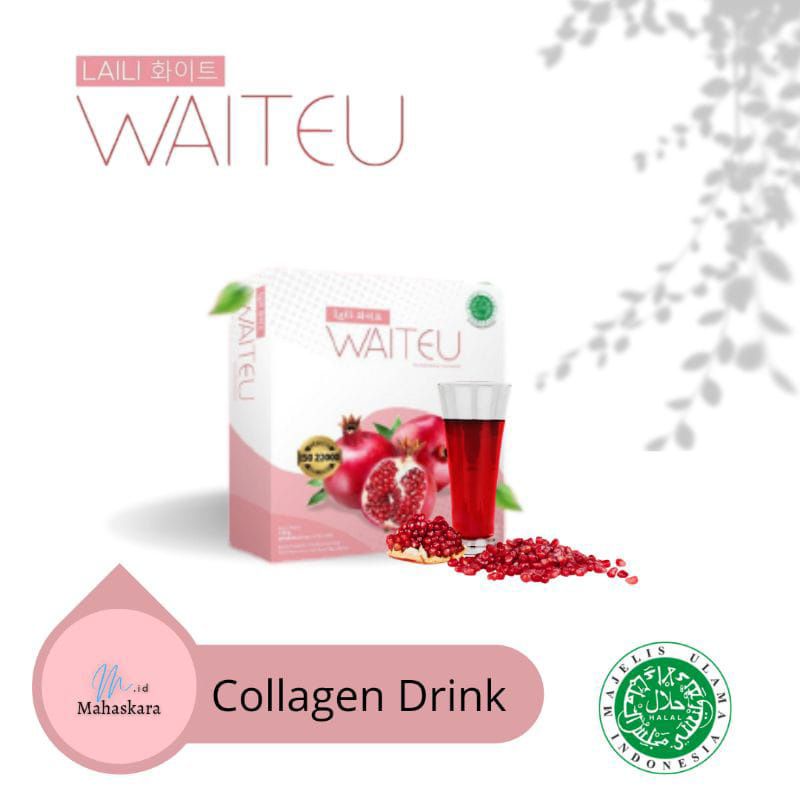 

WAITEU COLLAGEN DRINK / Minuman Memutihkan Kulit