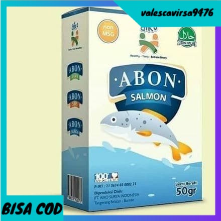

⭐BISA COD⭐ Aiko Abon Salmon 50 gr