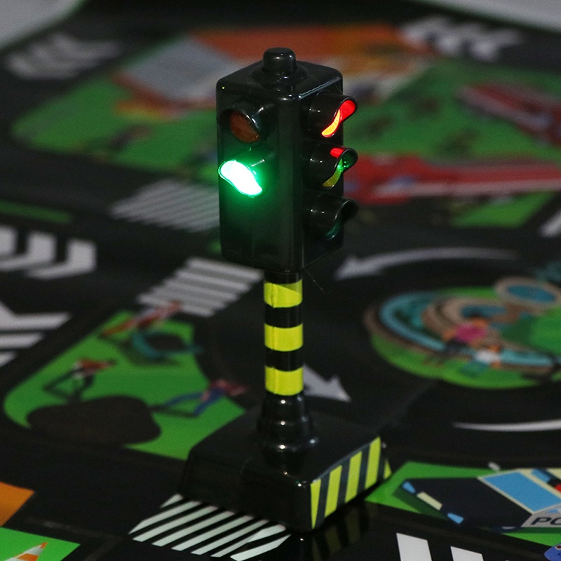 # Kaos T-Shirt Wanita Lengan Pendek Motif Print #Mainan puzzle Lampu Lalu Lintas urban 11.5cm Dengan Musik