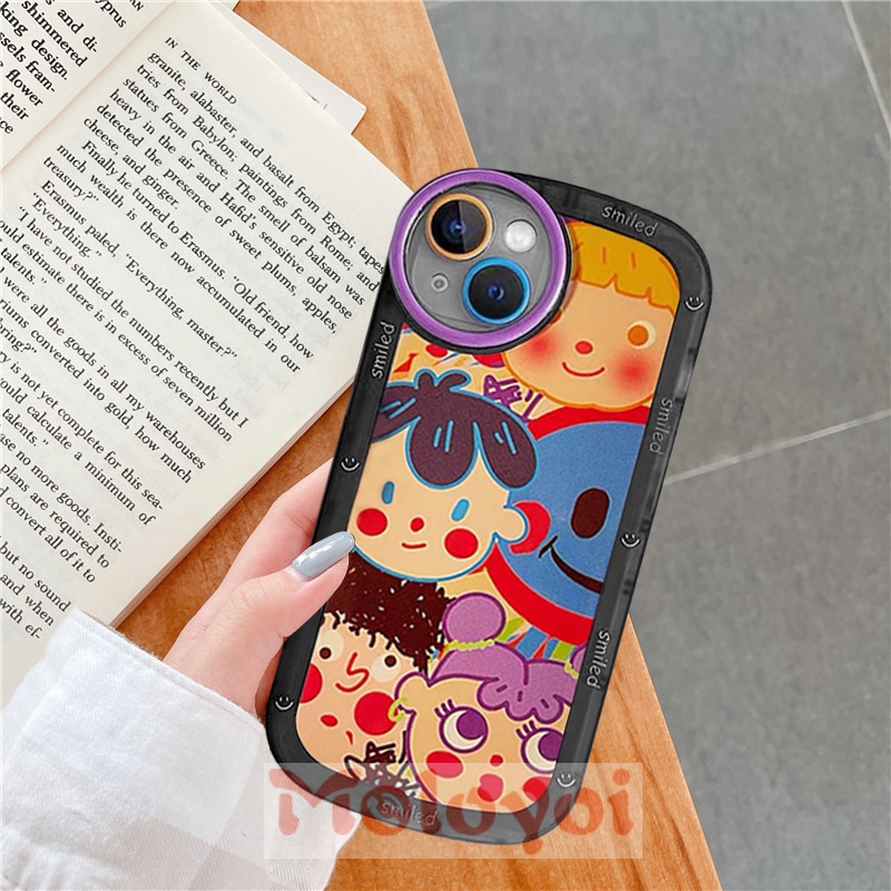 Casing Oppo A16 A15 A5s A53 A96 A5 A9 A31 2020 A95 A12 A33 A7 A3s A76 A15s A74 A54 A11K A35 A36 Motif Kartun