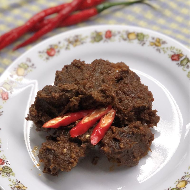 

Rendang Daging Sapi Padang 500 Gram