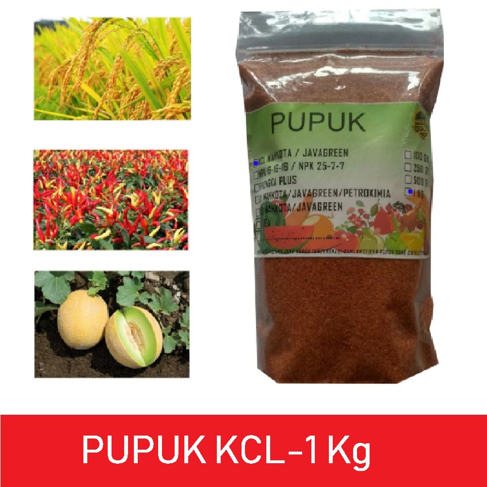 Pupuk KCL 1 Kg Meroke MOP