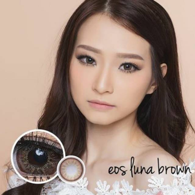 Softlens eos luna brown
