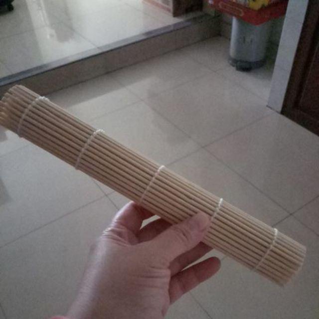 [beli 1 Gratis 1]⚡japanese Sushi Rice Rolling Roller Bamboo Diy Maker Sushi Mat Cooking Tool