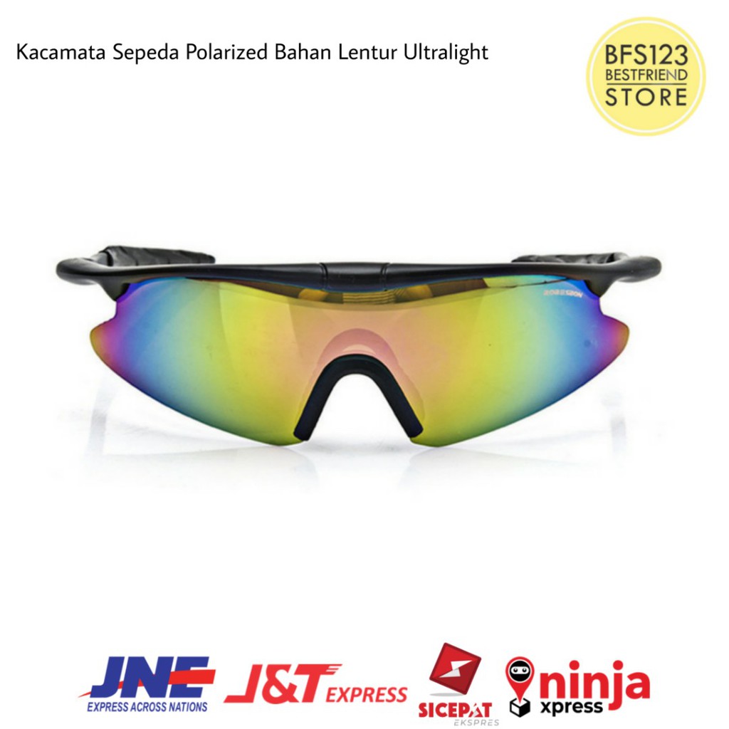 Kacamata Sepeda Polarized Bahan Lentur Ultralight