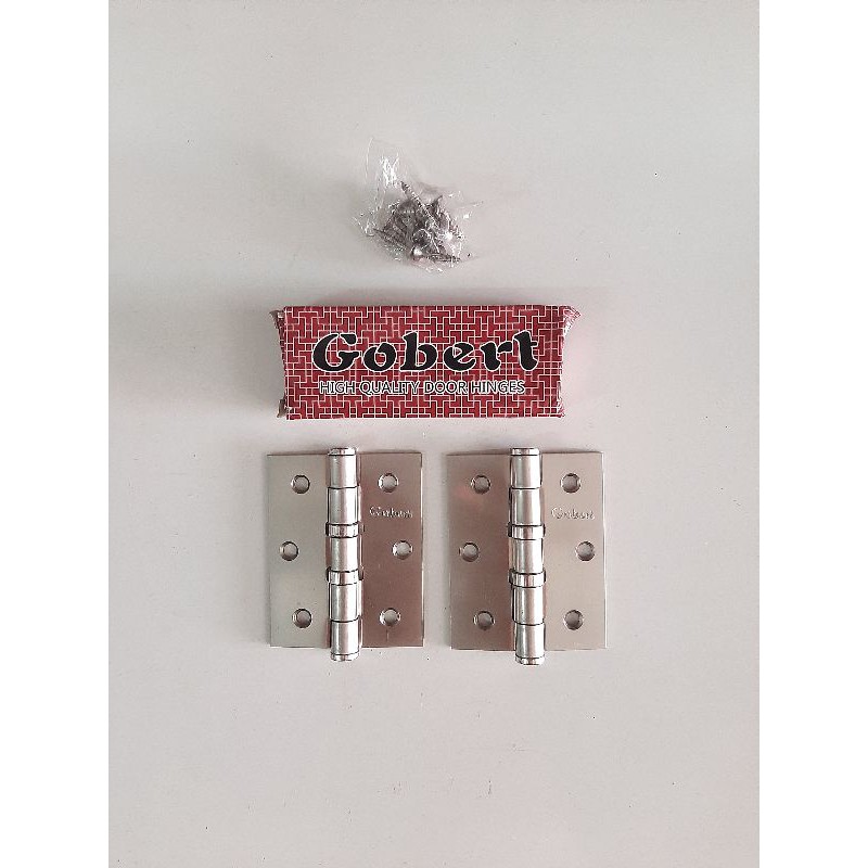 Engsel pintu 3" inch tebal Gobert engsel lemari