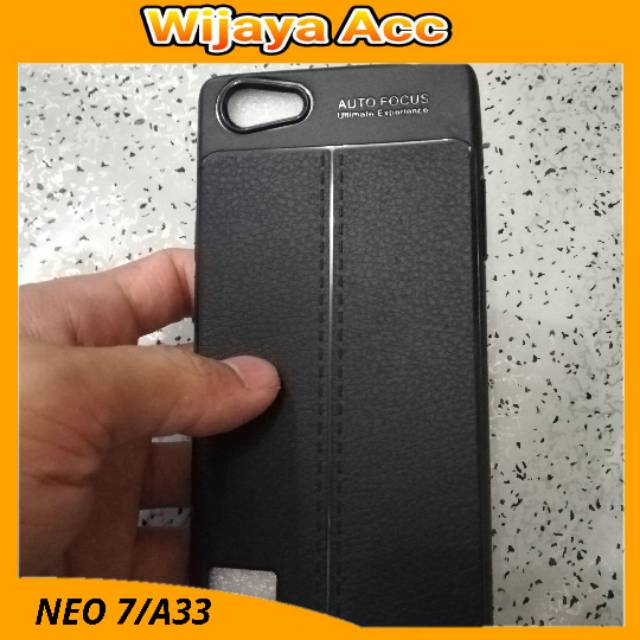 Case sofcase Auto Fokus Oppo Neo 7/A33 Motif Kulit Jeruk