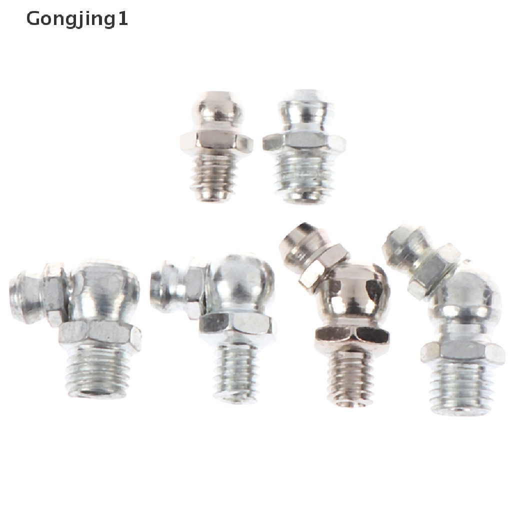 Gongjing1 10pcs Nozzle Fitting Nipple M6 M8 Pengganti