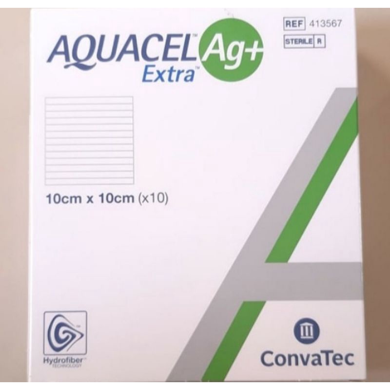 Aquacel Extra AG+ / hydrofiber dressing 10 x 10cm