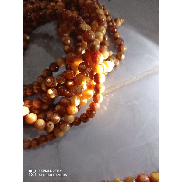 Tasbih kayu Pinus dim 8mm isi 99 butir tasbih muslim, berkualitas harga murah