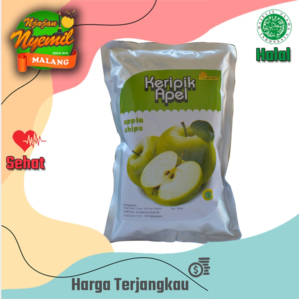 Jual Keripik Buah Apel Kemasan 100 Gram Indonesia Shopee Indonesia