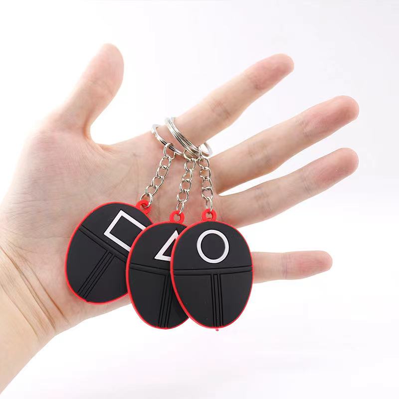 Key Chain Squid Game / Gantungan Kunci Squid Game / Karakter Lucu