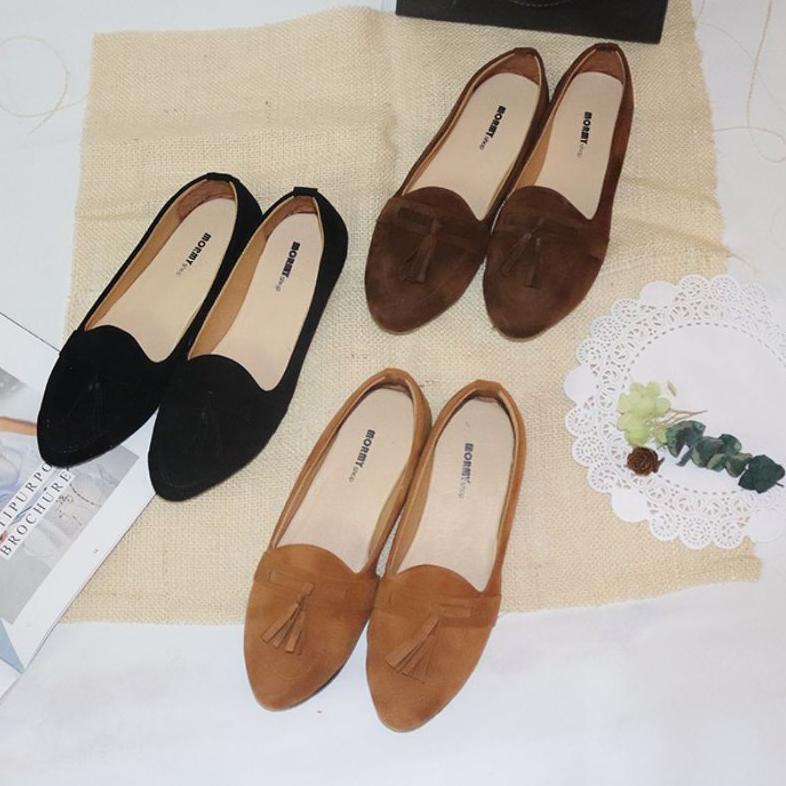 [Art. Y333D] Sepatu Wanita Flat Shoes VELIN SR 02