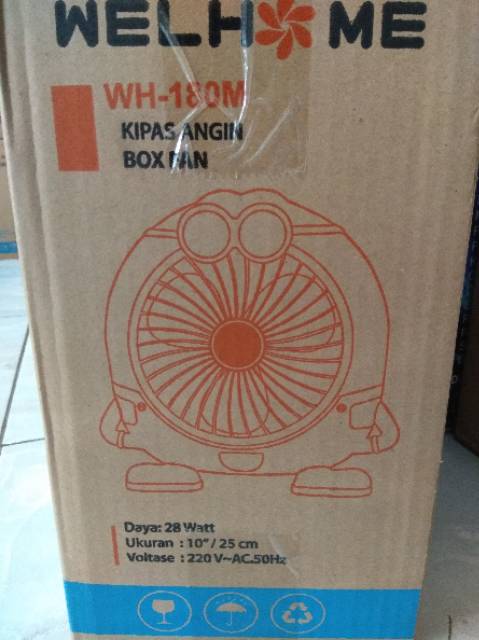 Kipas Angin Karakter Welhome WH-180M / Kipas Duduk / Kipas Lantai