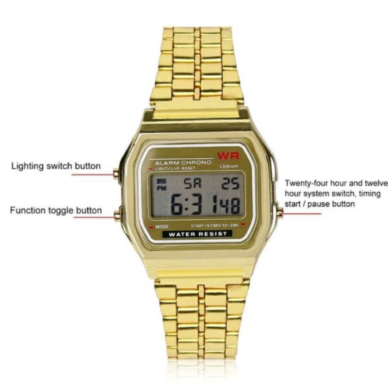 REAL PICK / jam tangan digital / jam Casio / jam tangan Casio / jam tangan wanita / jam murah