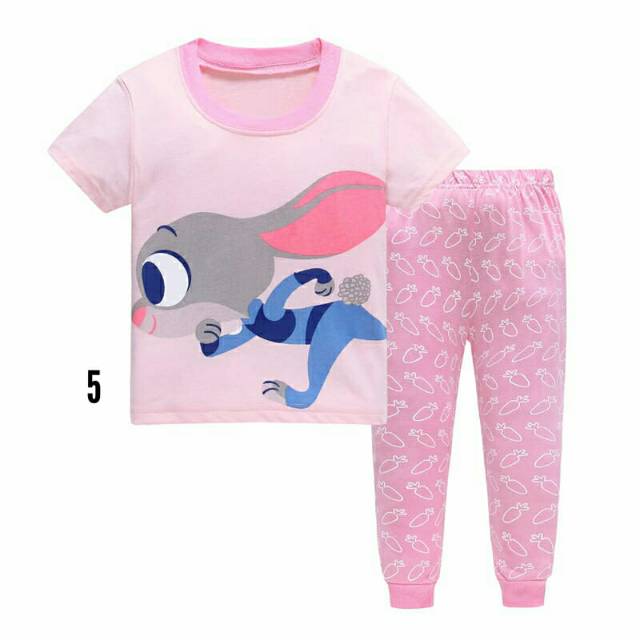 Piyama HK mix/ baby pajamas/ piyama mix anak import/ baju tidur anak