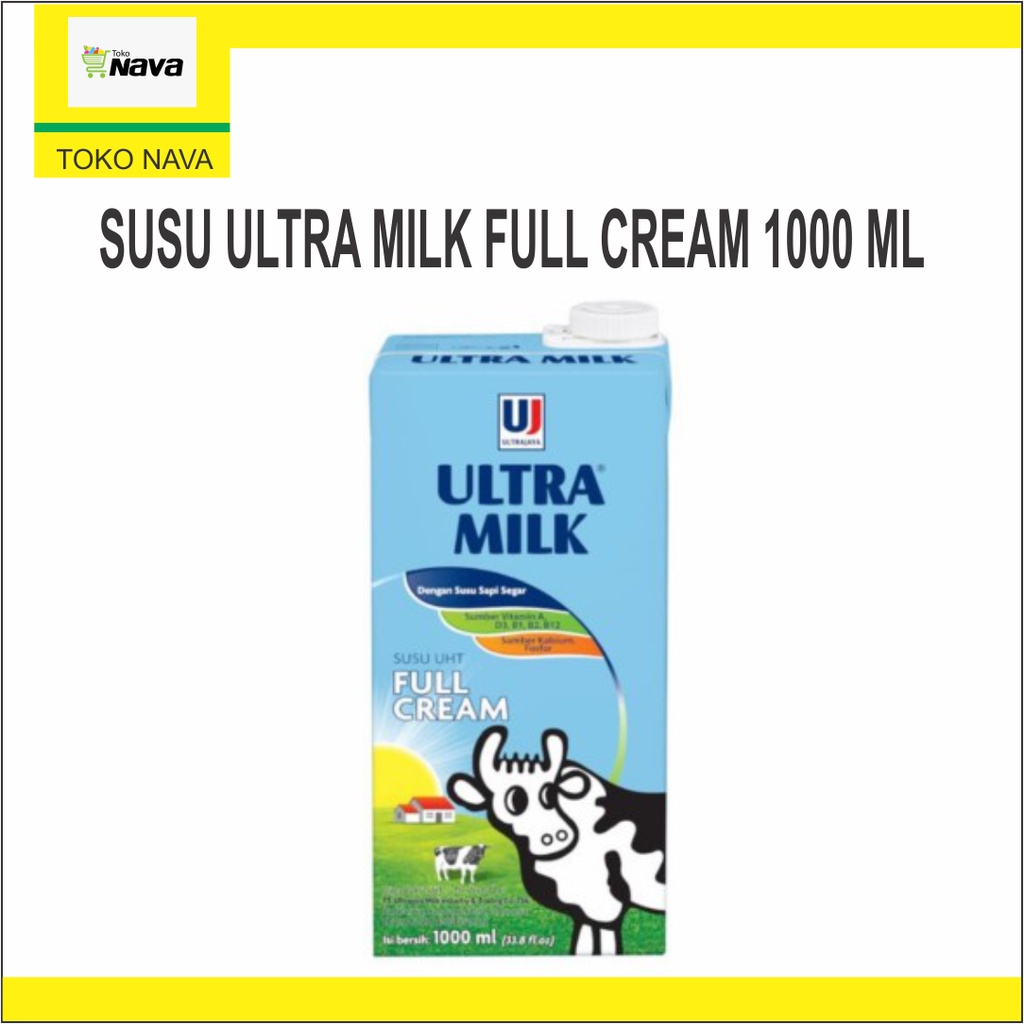 

SUSU ULTRA MILK FULL CREAM (1000ML)