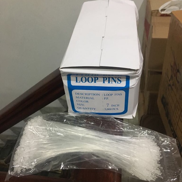 

Loop Pin/ Plastik kait/ Price label kait