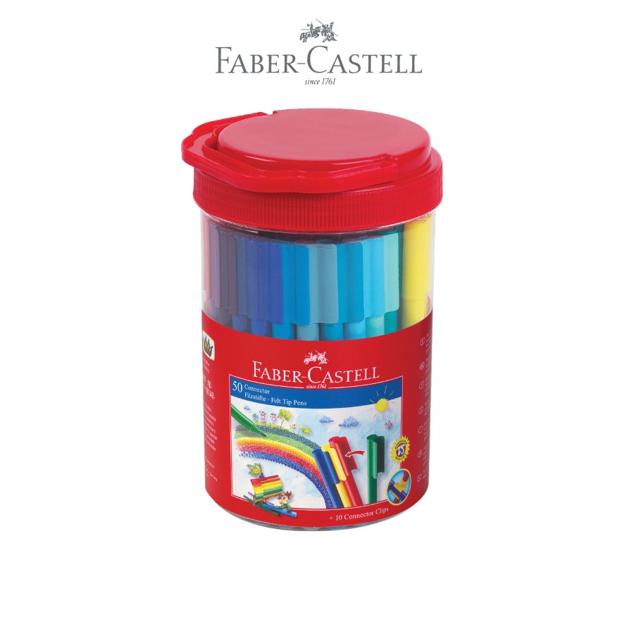 Faber-Castell Connector Pen 50 Pcs 11150050CC