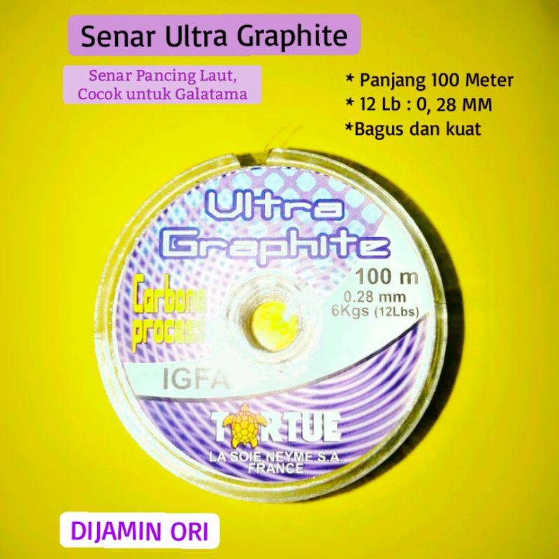 Senar Pancing TORTUE Ultra Graphite