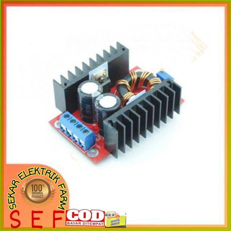 MODULE STEP UP Output voltage 12-35V DC (adjustable) 150W 10A