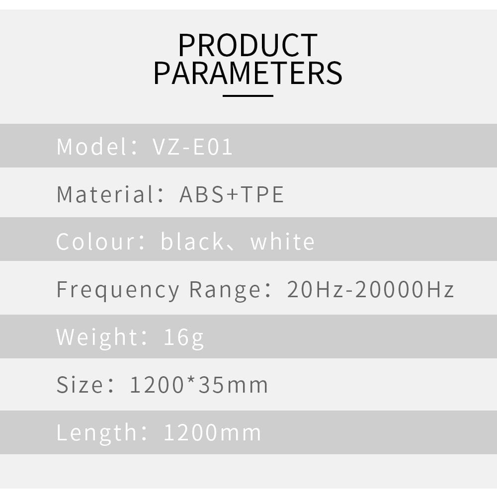 Headset VZ-E01 Powerfull Bass VIZZ EARPHONE