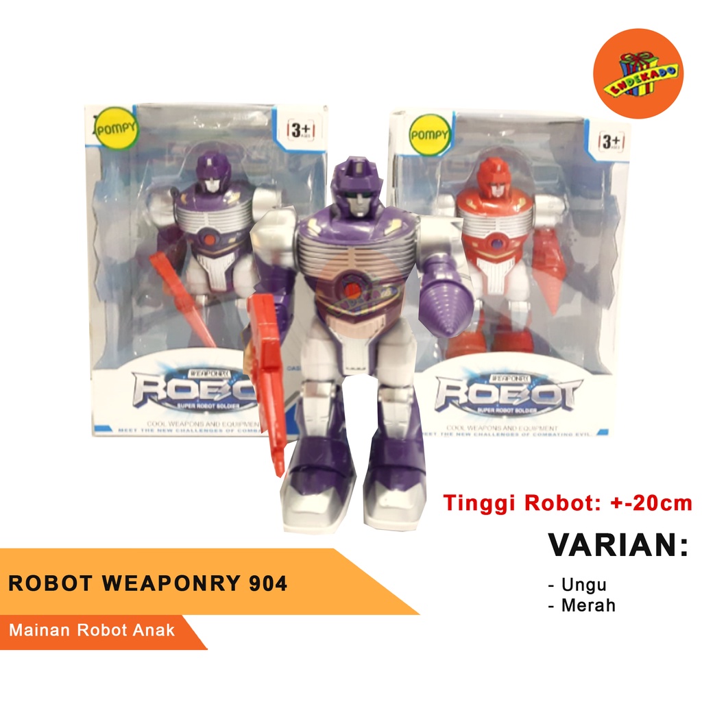 ROBOT WEAPONRY 904 - Mainan Robot Anak