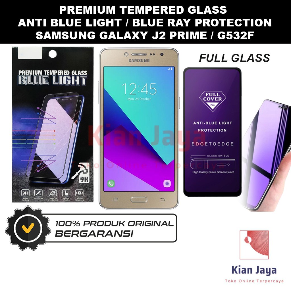 Tempered Glass Samsung Galaxy J2 Prime G532F Anti Blue Light Hp Temper Anti Gores