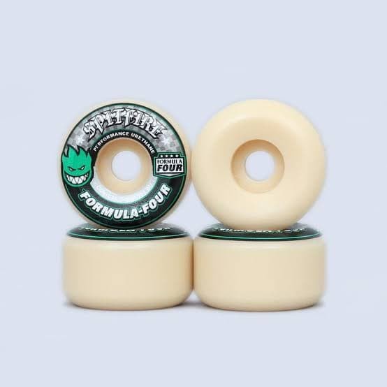 Roda Spitfire Formula Four Conical Green Print