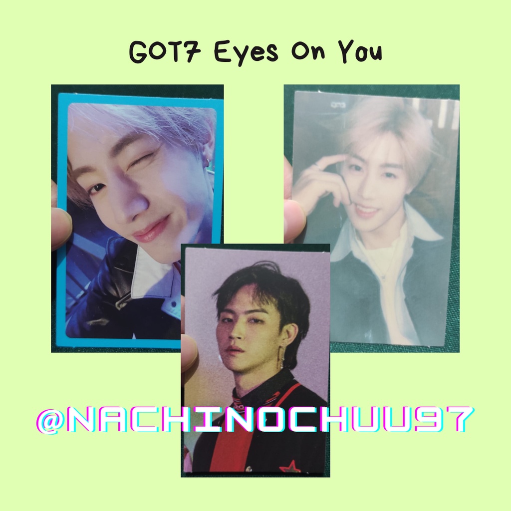 GOT7 EYES ON YOU | OFFICIAL PHOTOCARD | JB & MARK
